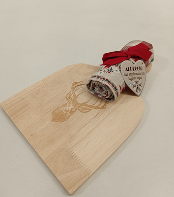 ALPEGGIO CUTTING BOARD + DISH TOWEL SET Tellini S.r.l. Wholesale Clothing